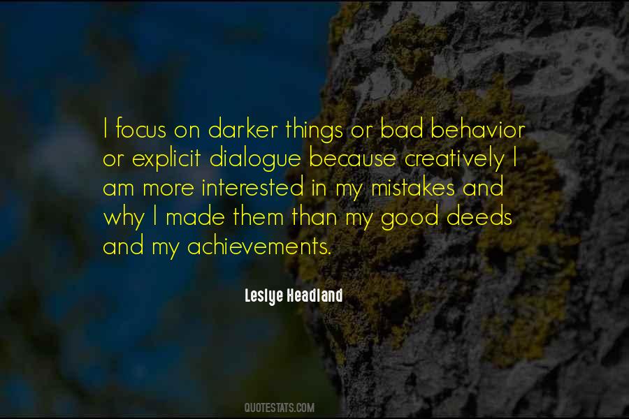 Good Things Bad Things Quotes #114946