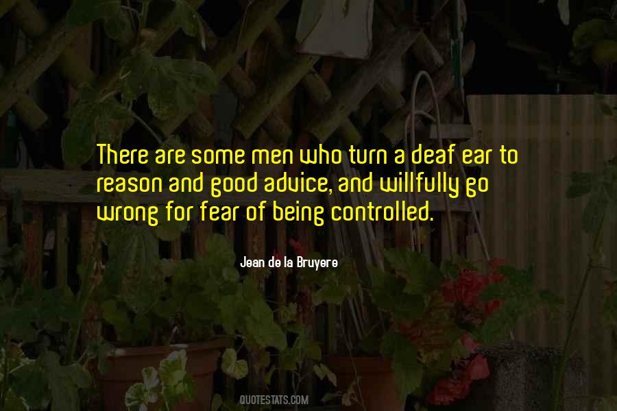 Turn A Deaf Ear Quotes #581779