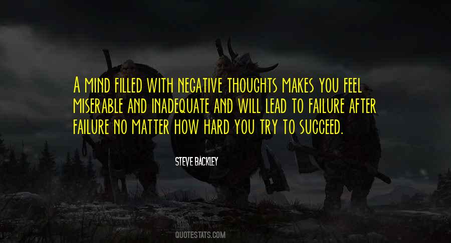 Thoughts Of Failure Quotes #1541888