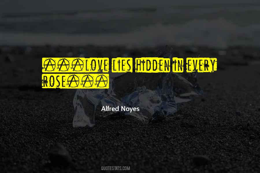 Quotes About Hidden Lies #321841