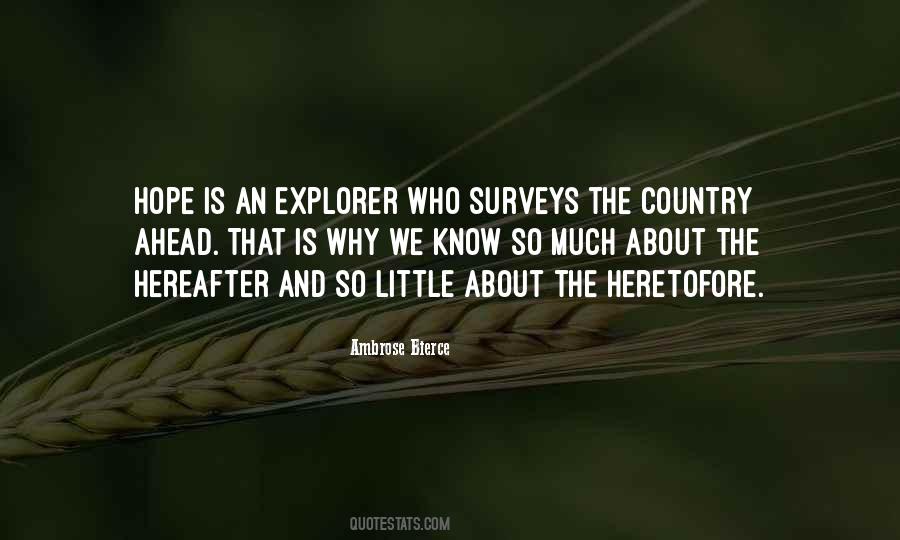 The Explorer Quotes #362444