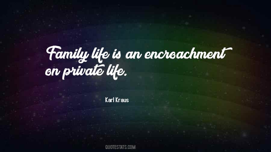 Family Privacy Quotes #149127