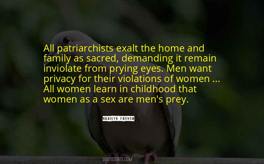 Family Privacy Quotes #325420