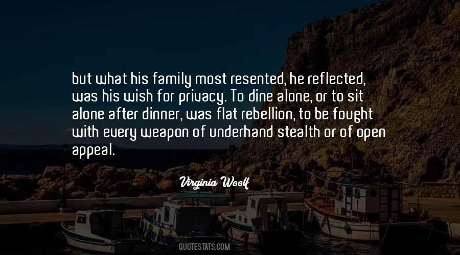 Family Privacy Quotes #552379