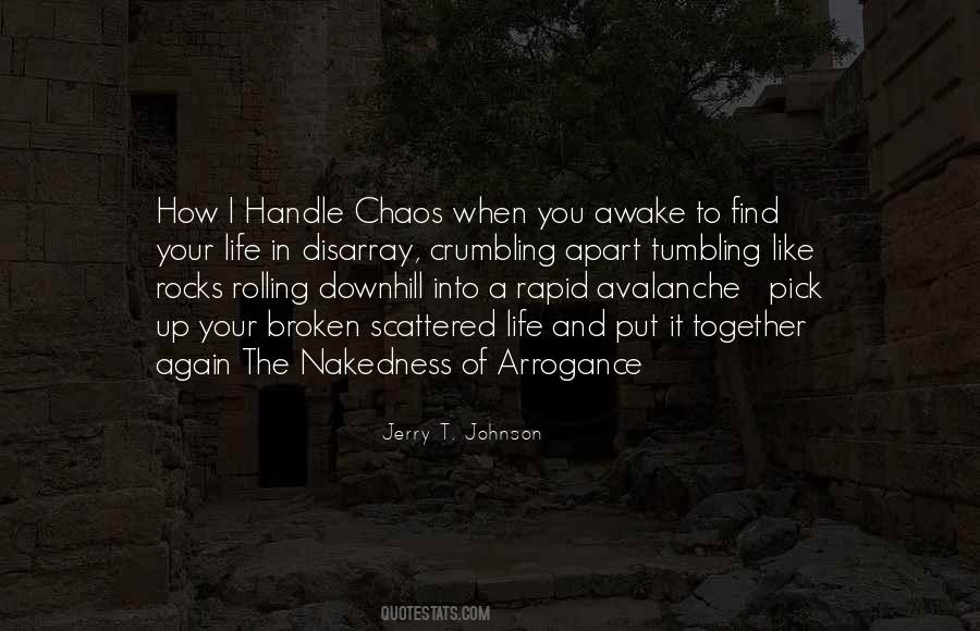 Broken Apart Quotes #861629
