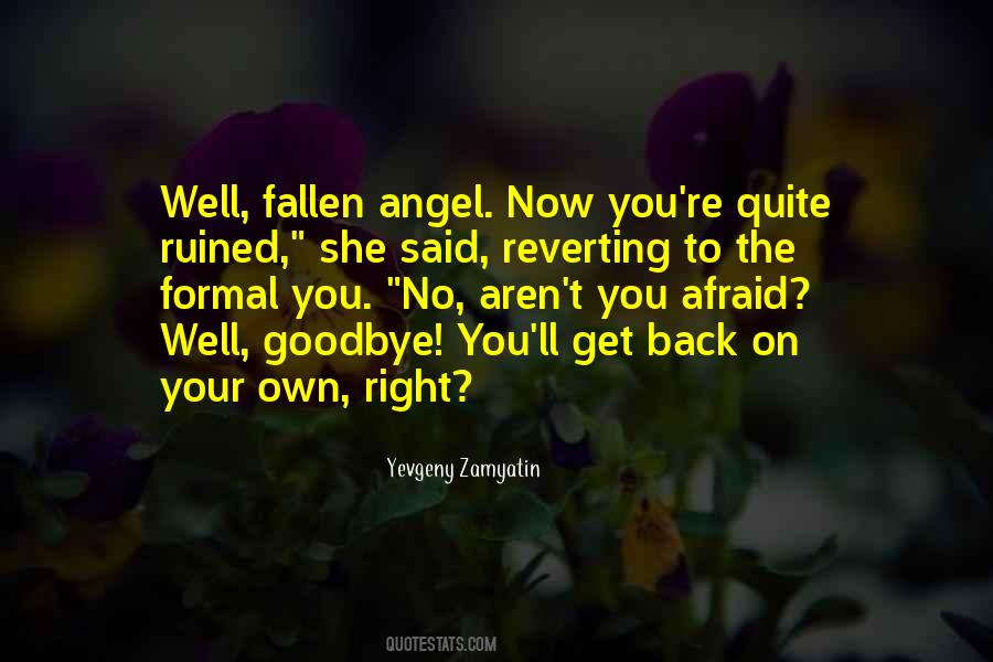 No Goodbye Quotes #1319812