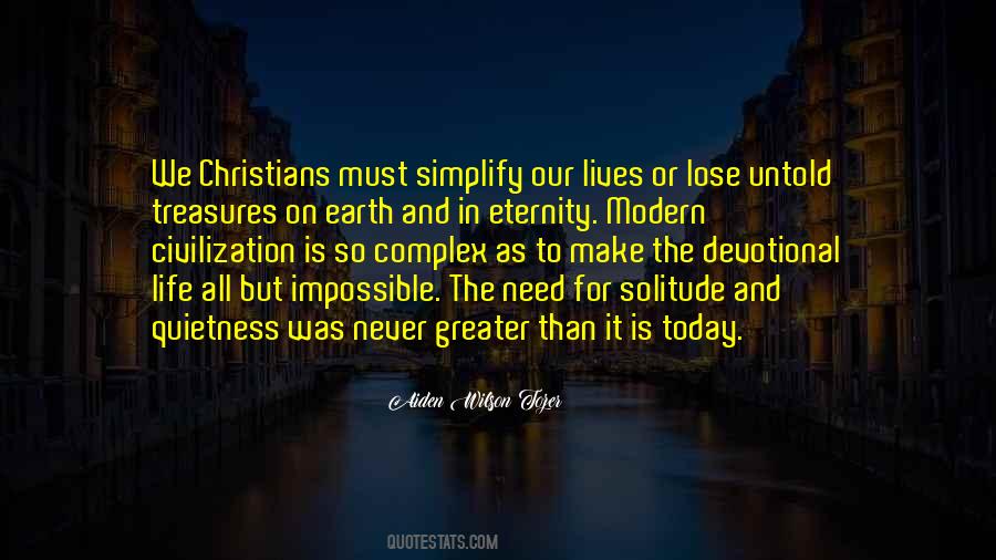 Our Lives Today Quotes #1219630