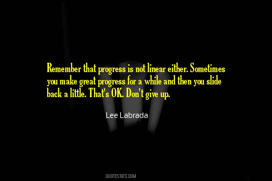 Little Progress Quotes #834957