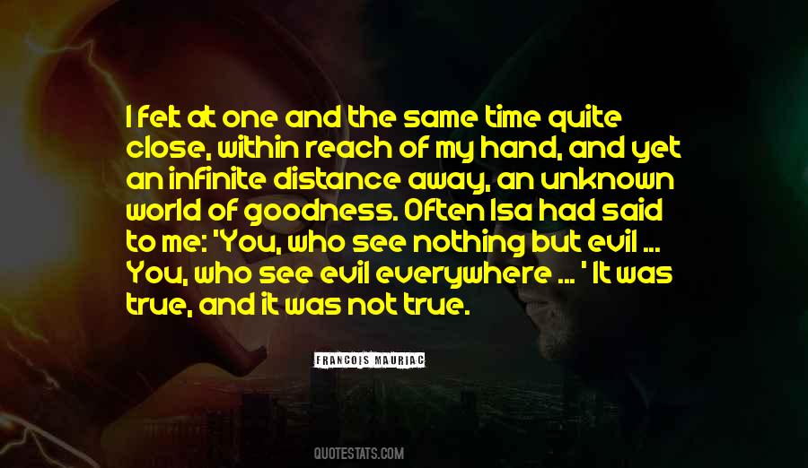 Distance Away Quotes #212125