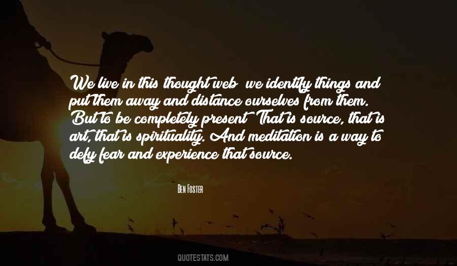 Distance Away Quotes #539066
