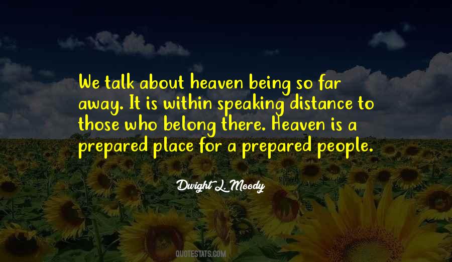 Distance Away Quotes #613007