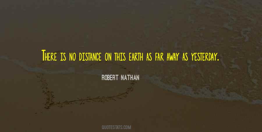 Distance Away Quotes #907927