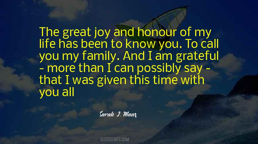 Family Grateful Quotes #1196018