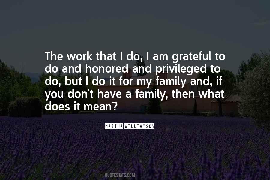 Family Grateful Quotes #1725639