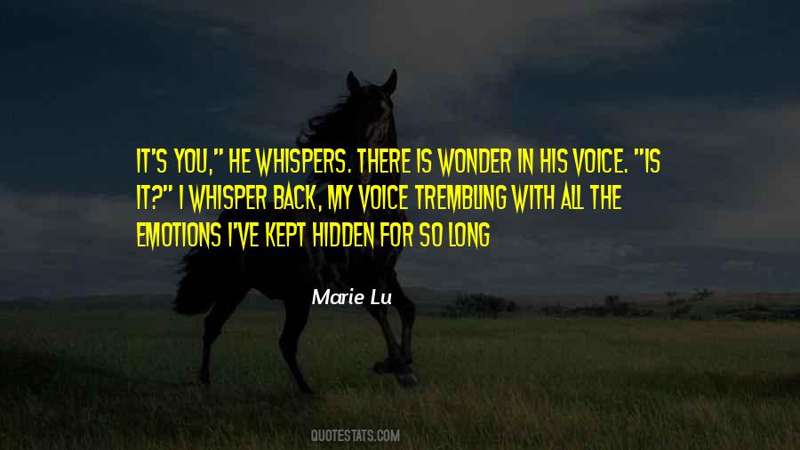 Quotes About Hidden Emotions #968698