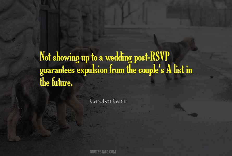 Rsvp Wedding Quotes #591359