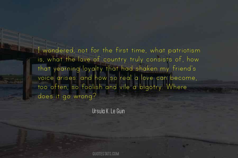 Love First Time Quotes #1114714