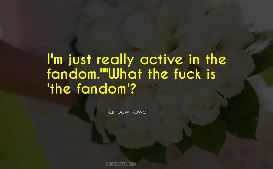 Fangirl Rainbow Rowell Quotes #747780