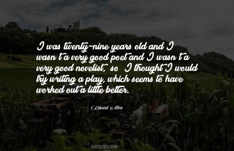 Old Poet Quotes #1700788