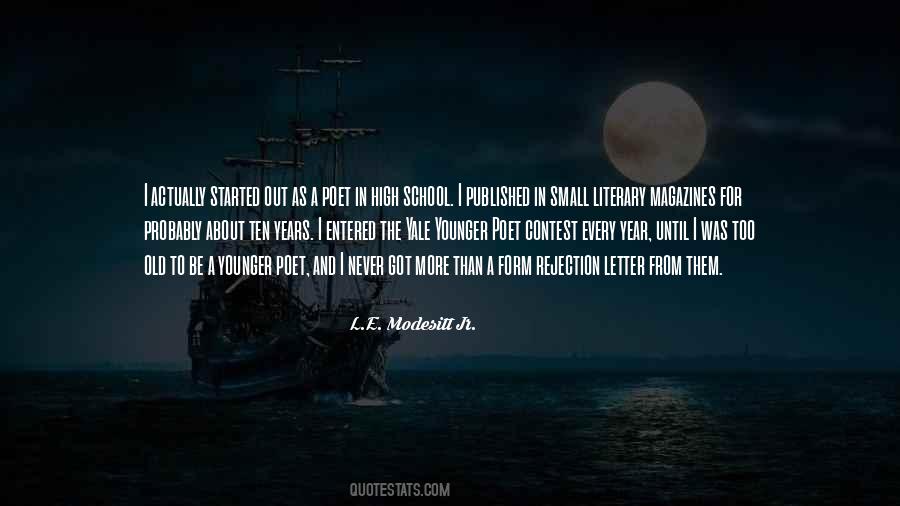 Old Poet Quotes #590616