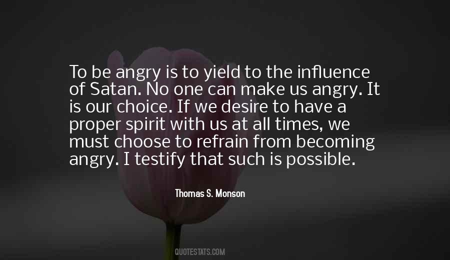 No Angry Quotes #1076961