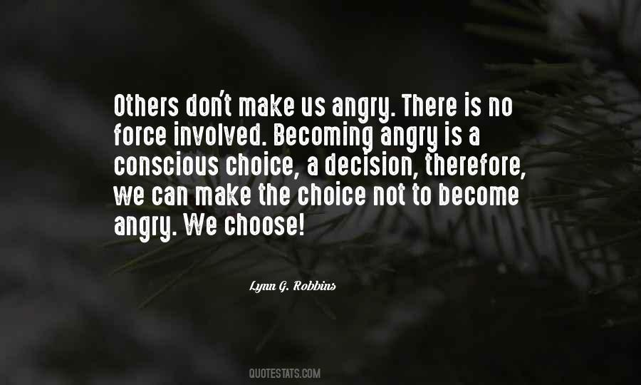 No Angry Quotes #240797