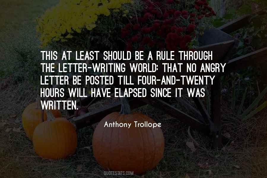 No Angry Quotes #573571