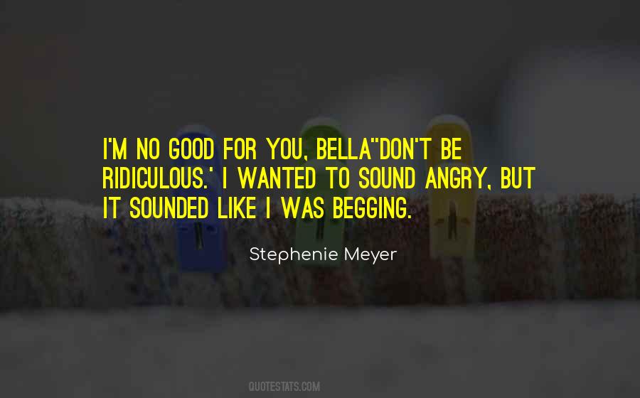 No Angry Quotes #737212