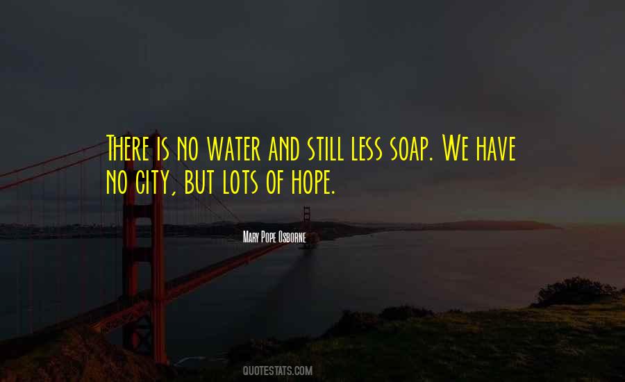 Water Hope Quotes #311239