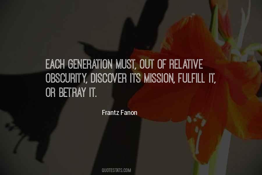 Fanon Quotes #1314687