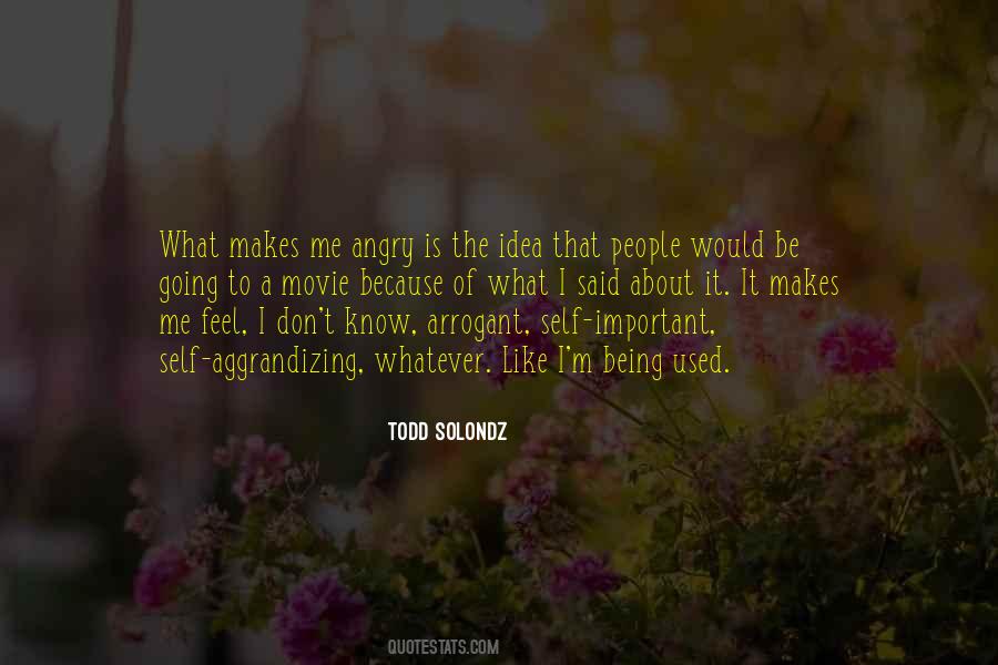 I Feel Angry Quotes #1417925