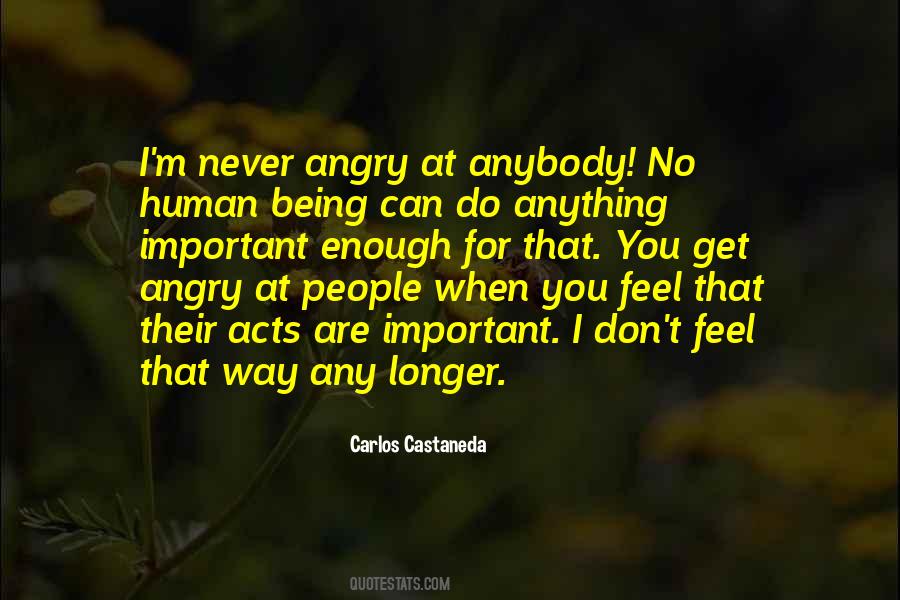 I Feel Angry Quotes #265025