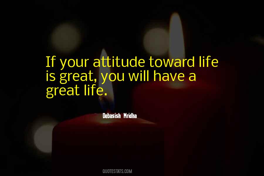 Knowledge Attitude Quotes #1459931