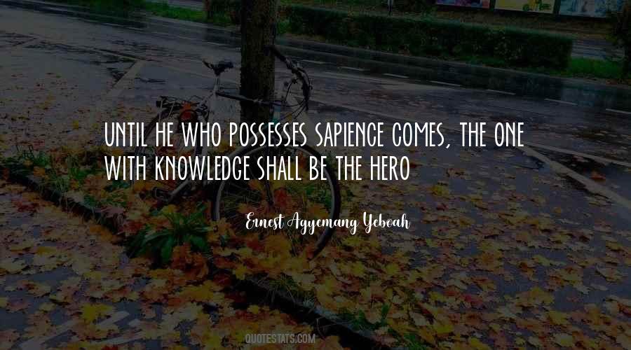 Knowledge Attitude Quotes #1546790