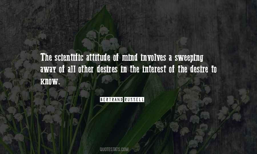 Knowledge Attitude Quotes #524962