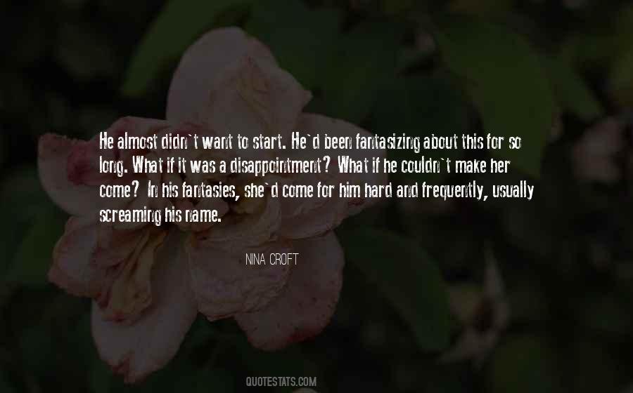Fantasizing About You Quotes #1807754