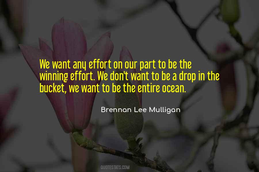 Winning Effort Quotes #579285