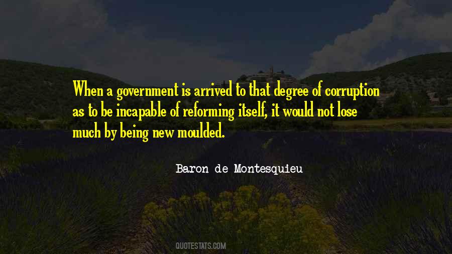 Corruption Government Quotes #1745334