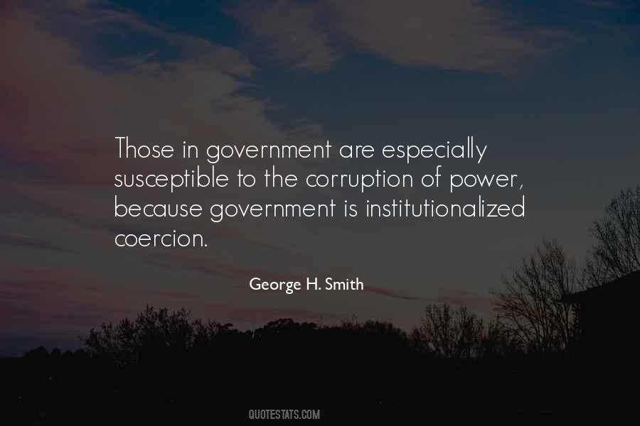 Corruption Government Quotes #488465