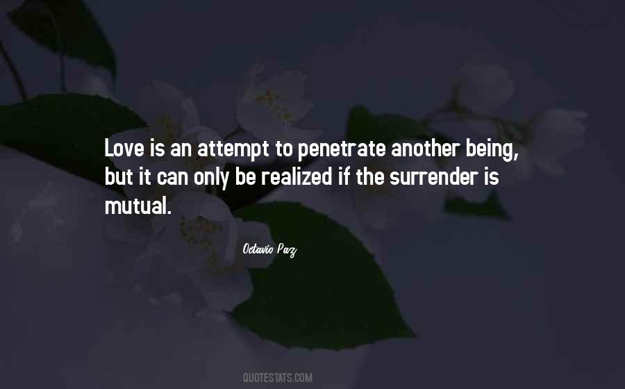 Surrender Love Quotes #128646