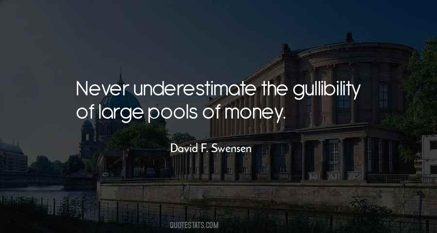Pool Money Quotes #176926