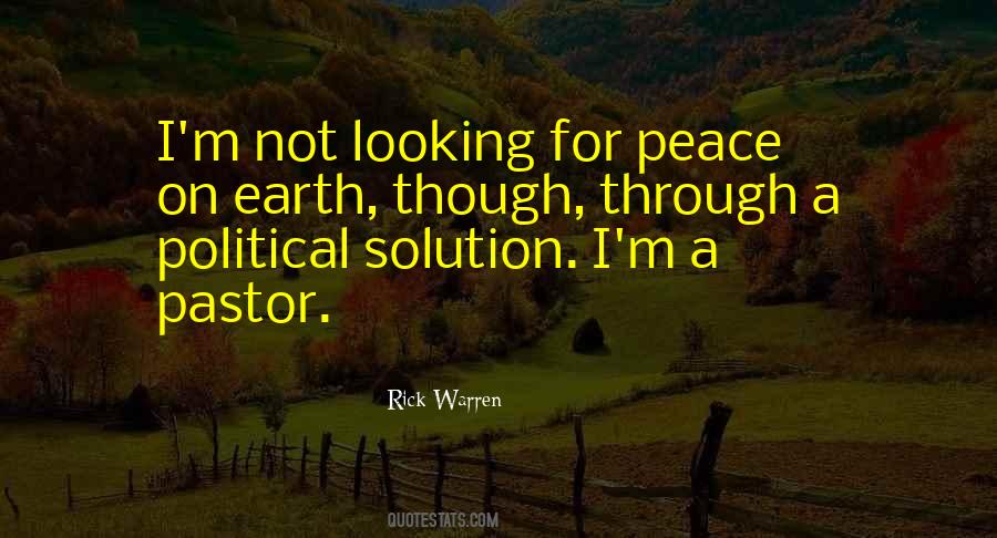 On Peace Quotes #276094