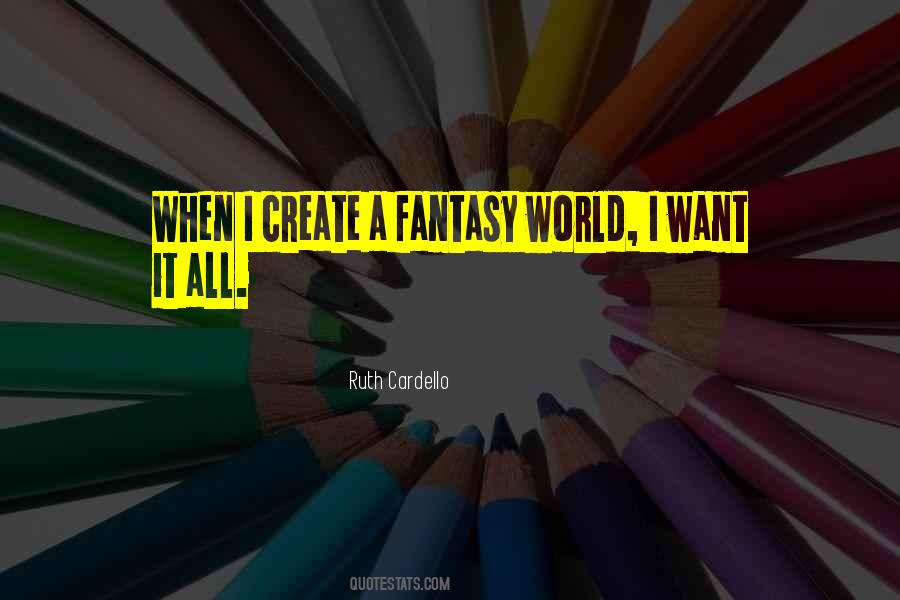 Fantasy World Quotes #1592335