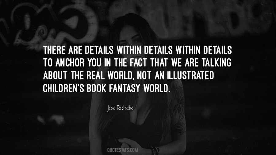 Fantasy World Quotes #1850986