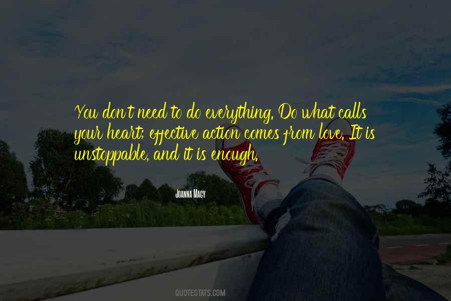 Your Love Is Enough Quotes #1577978