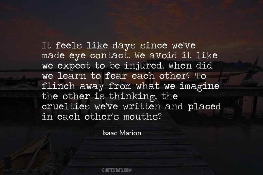 The Eye Contact Quotes #733501