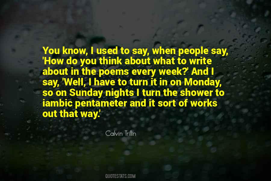 Sunday To Monday Quotes #1170702