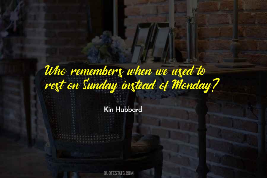 Sunday To Monday Quotes #1633570