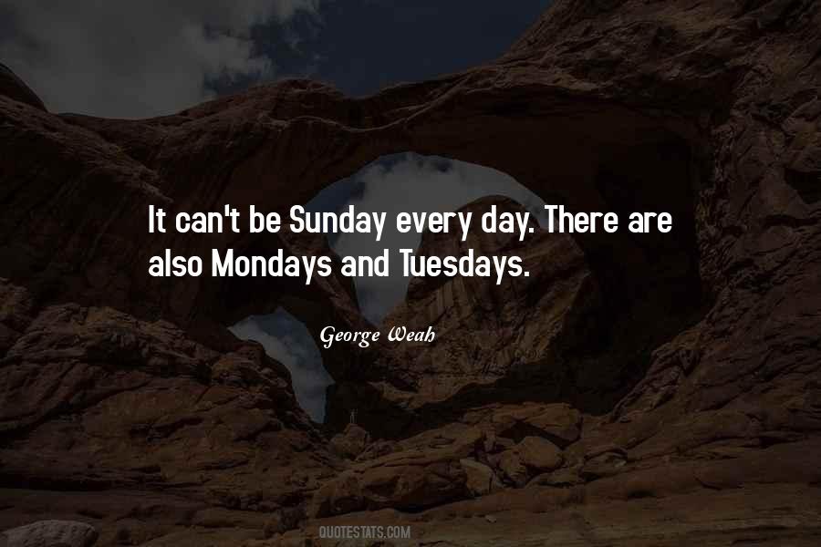 Sunday To Monday Quotes #42809