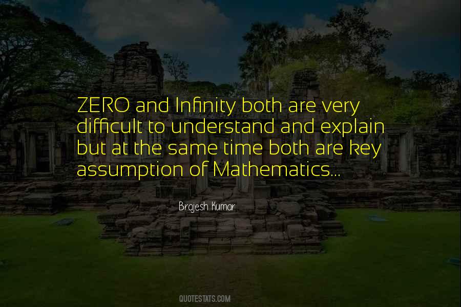 Zero To Infinity Quotes #1695689